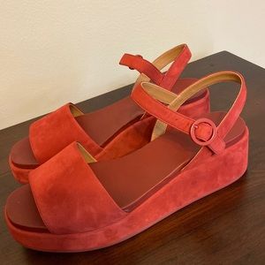 Camper Misia nubuck sandal.